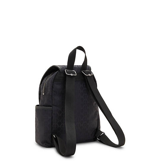 Kipling City Pack Mini Fashion Backpacks Signature Black | AU 1484CT